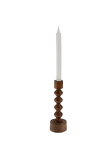 Woodspun Candle Holder -Medium