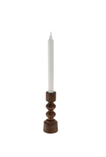 Woodspun Candle Holder -Small