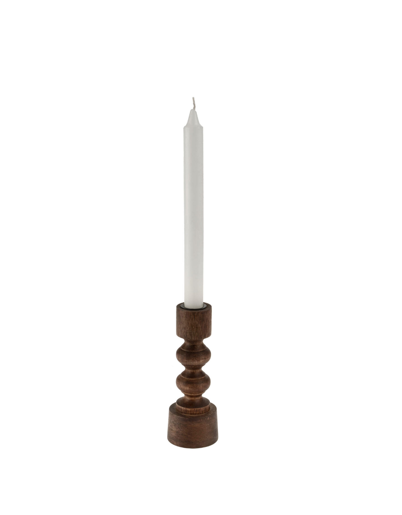 Woodspun Candle Holder -Small
