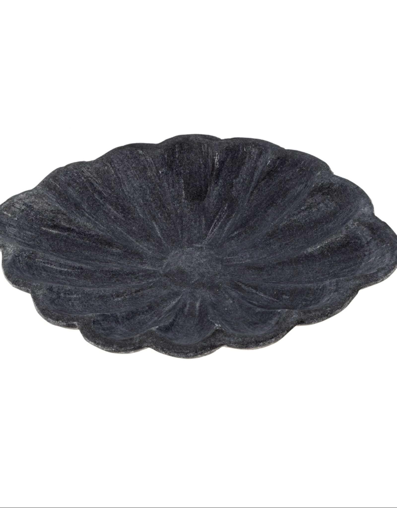 Grey Marble Daisy Dish - Large
