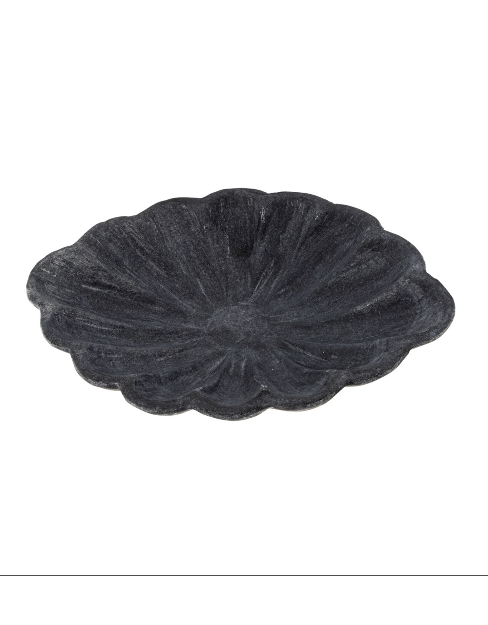 Grey Marble Daisy Dish - Large