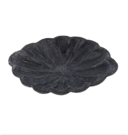 Grey Marble Daisy Dish - Large