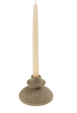 Arta Terracotta Candle Holder, Sand