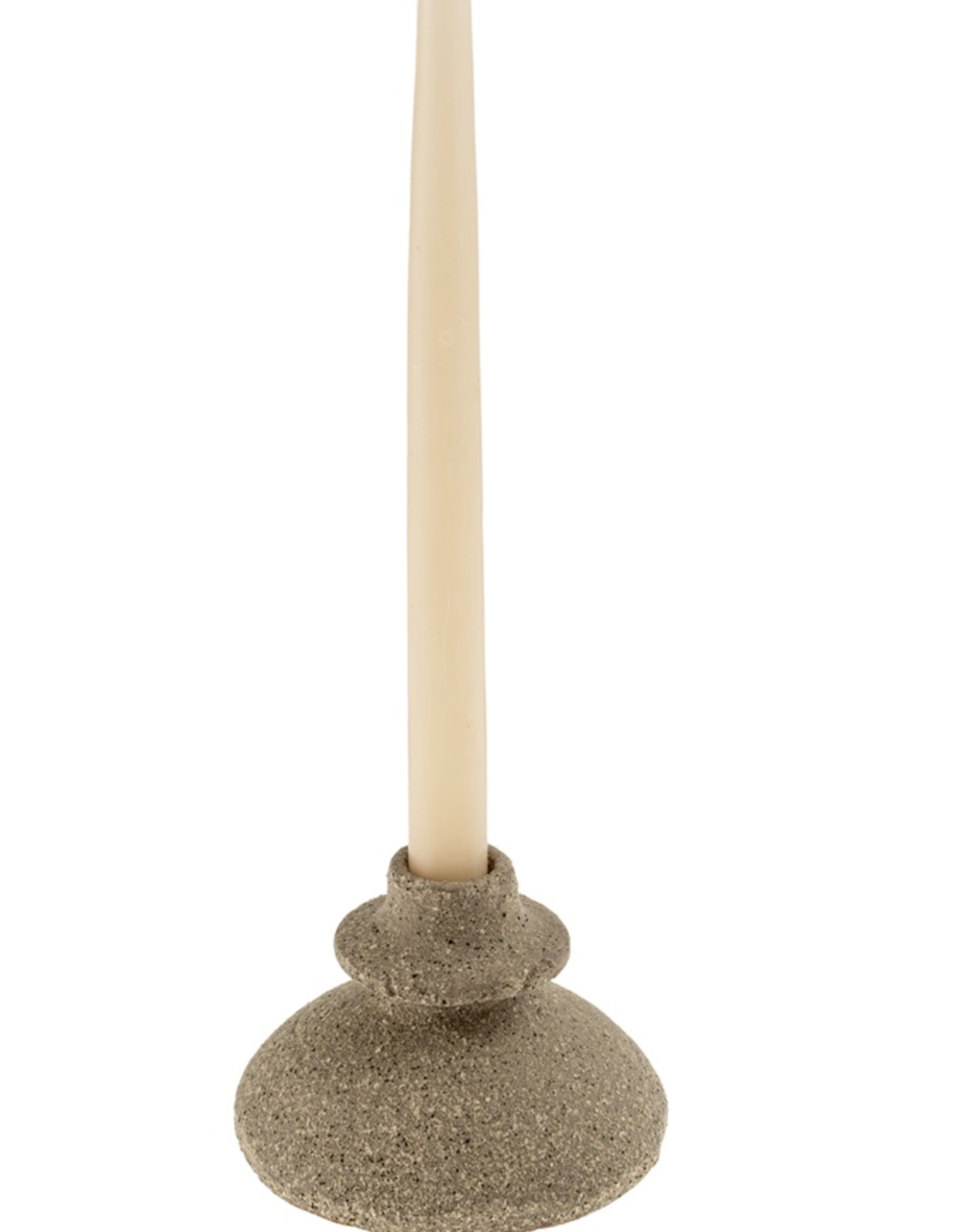 Arta Terracotta Candle Holder, Sand