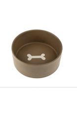 Pottery Pet Bowl Earth Large