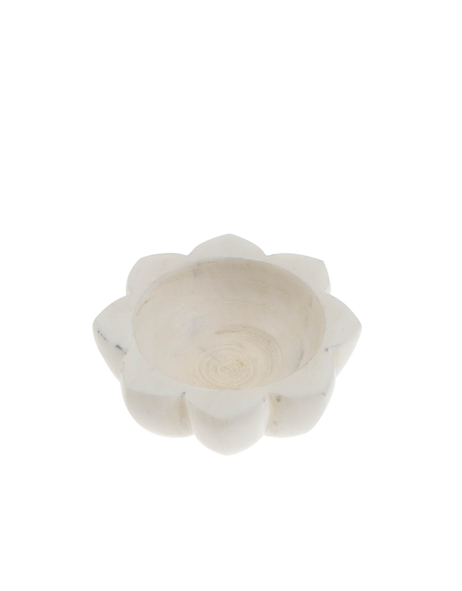 Marble Lotus  Salt Bowl
