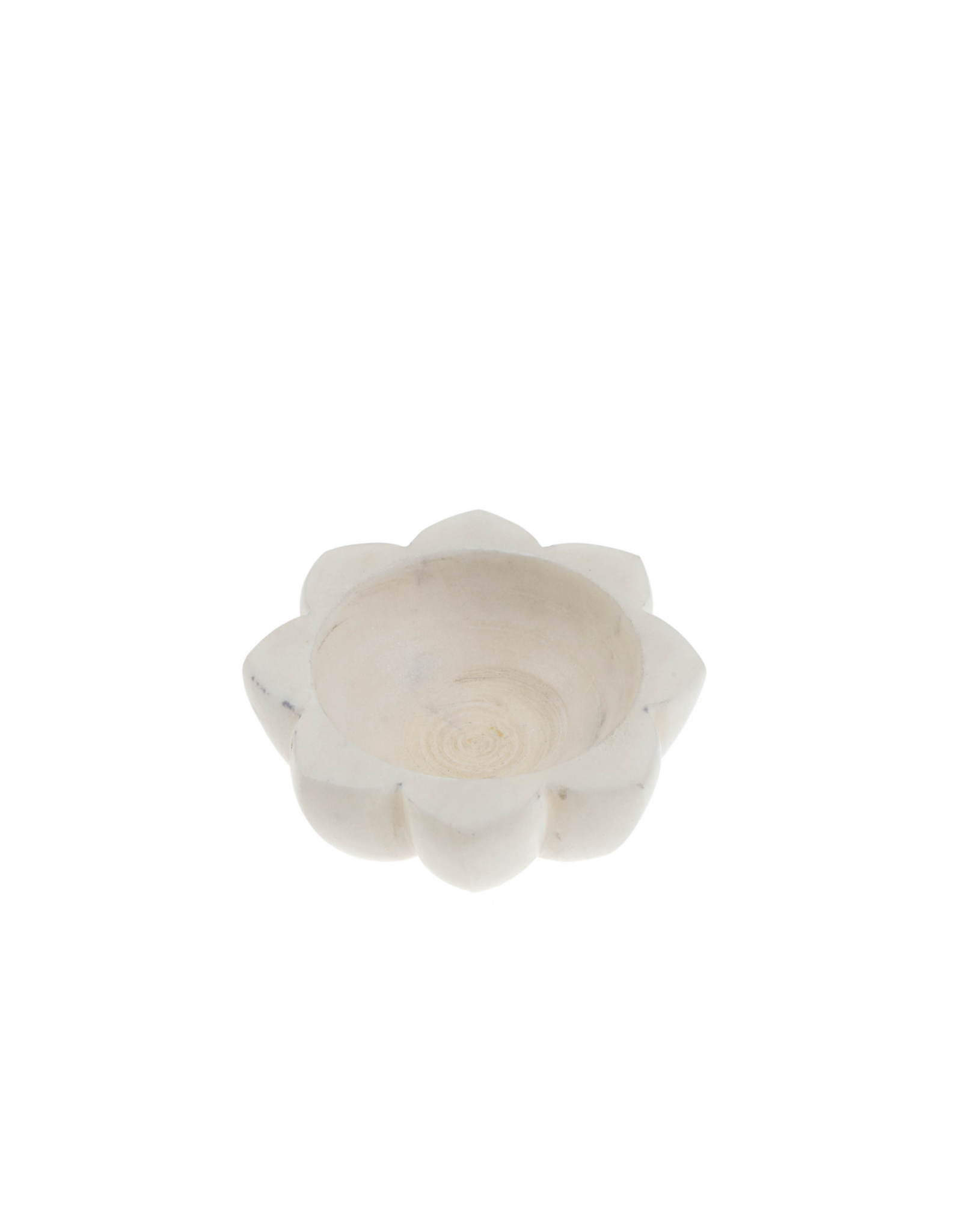 Marble Lotus  Salt Bowl
