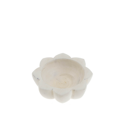 Marble Lotus  Salt Bowl