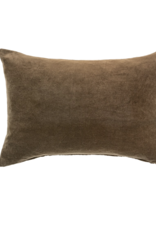 Vera Velvet Pillow, Clove 16x24 Vera Velvet Pillow, Clove 16x24