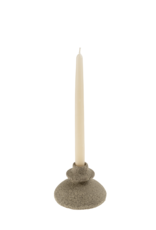 Arta Terracotta Candle Holder, Sand