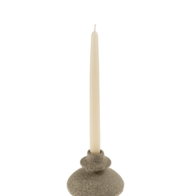 Arta Terracotta Candle Holder, Sand