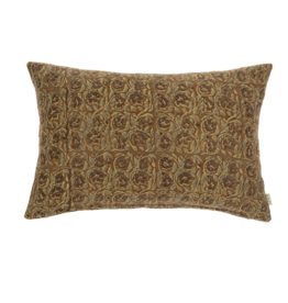 16x24 Mayur Block Print Boucle Pillow