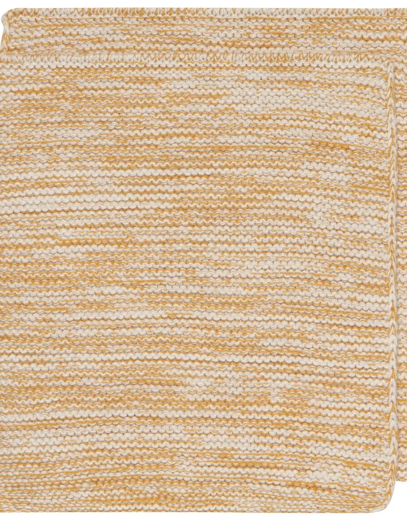 Ochre Knit Dishcloths Set of 2