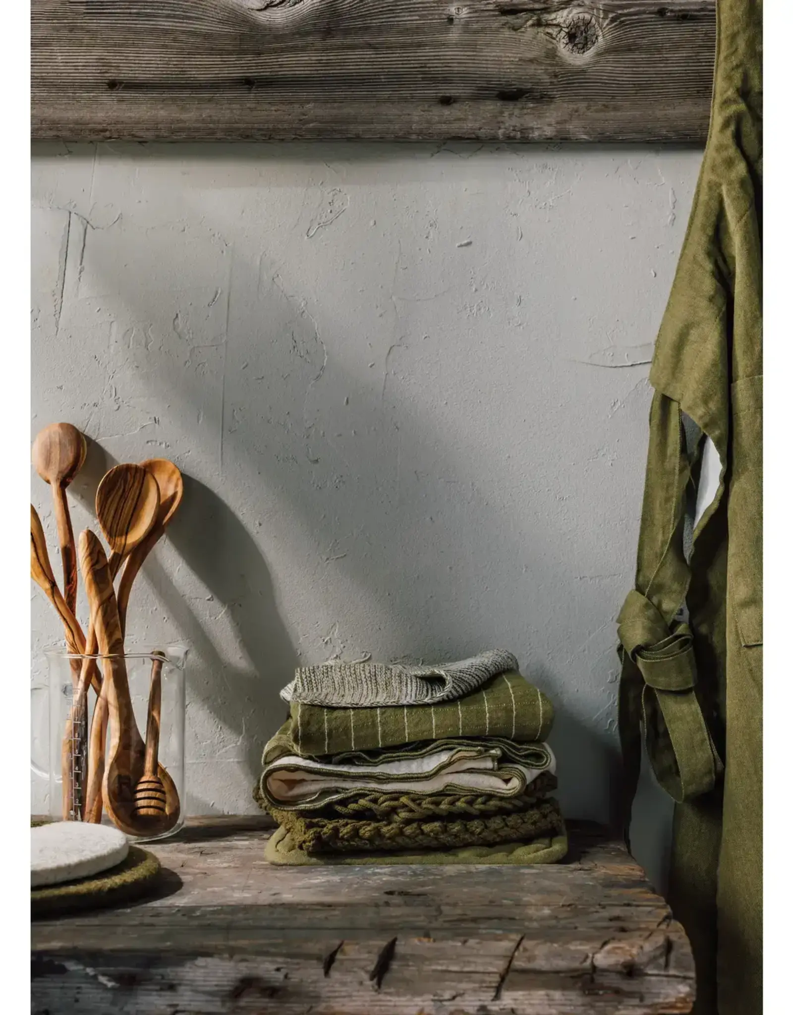Olive Branch Double Gauze Dishtowels Set of 2