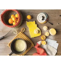 Ochre Knit Potholder