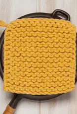 Ochre Knit Potholder