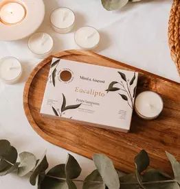 Eucalipto Tealight Candle Set