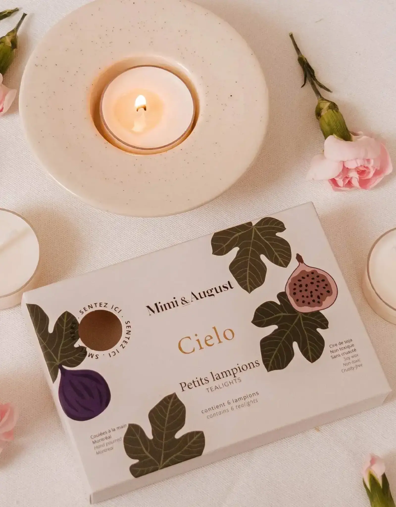 Cielo Tealight Candle Set