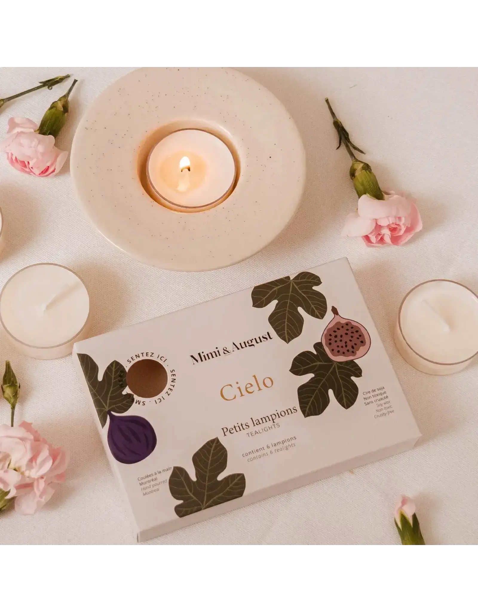 Cielo Tealight Candle Set