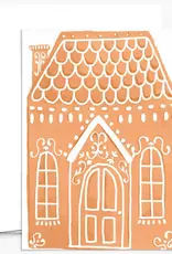 Enchanted Gingerbread House - Christmas Greeting Card