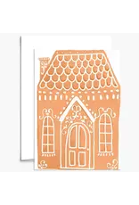 Enchanted Gingerbread House - Christmas Greeting Card