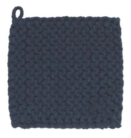 Midnight Blue Knit Potholder