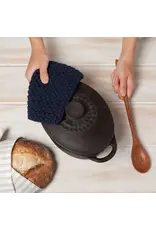 Midnight Blue Knit Potholder