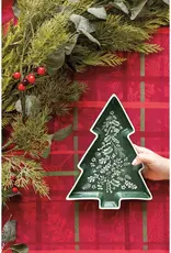 Winterberry Shaped Christmas Tray