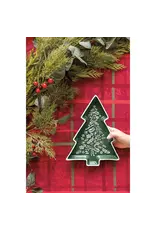 Winterberry Shaped Christmas Tray