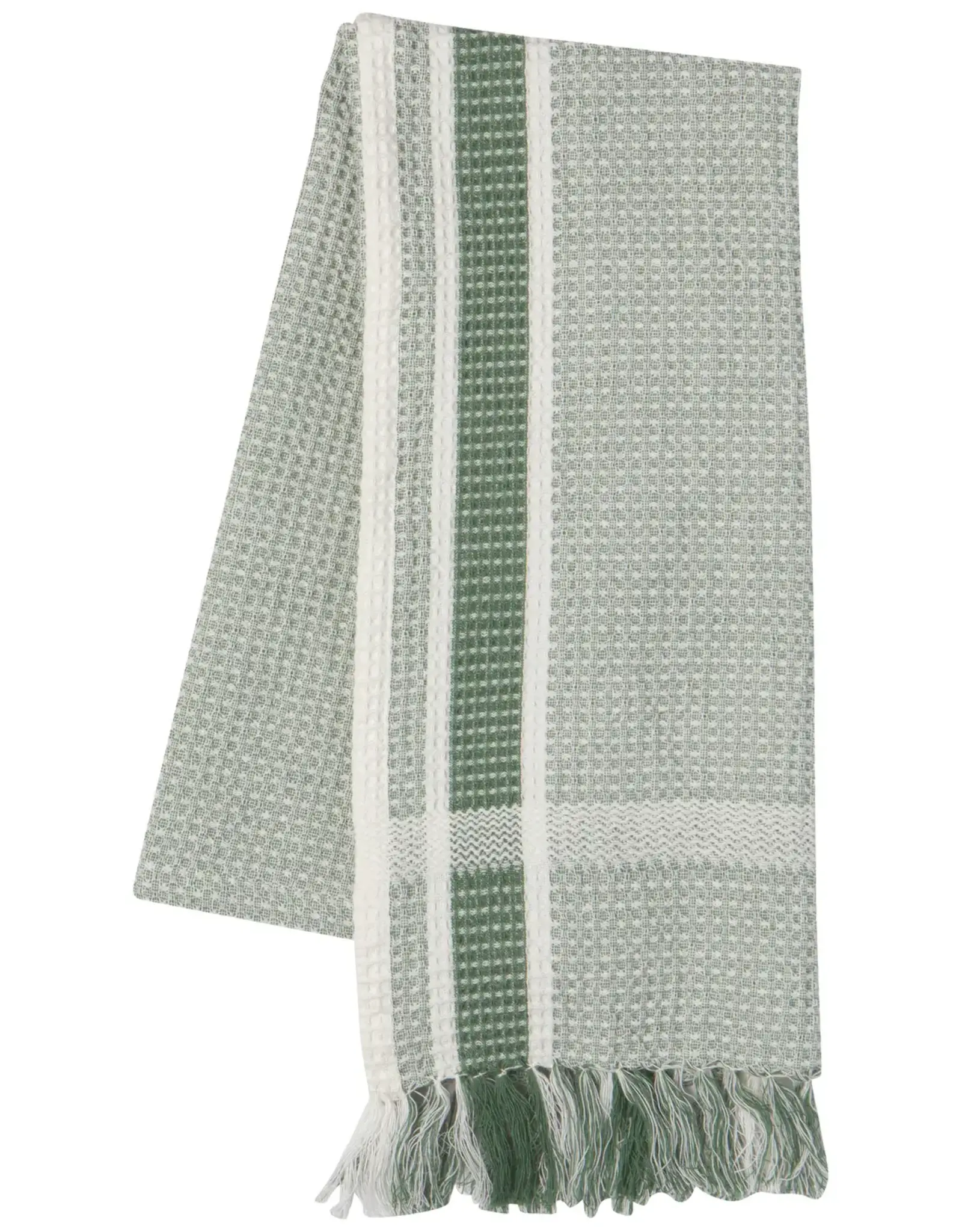 Jade Green Soft Waffle Dishtowel