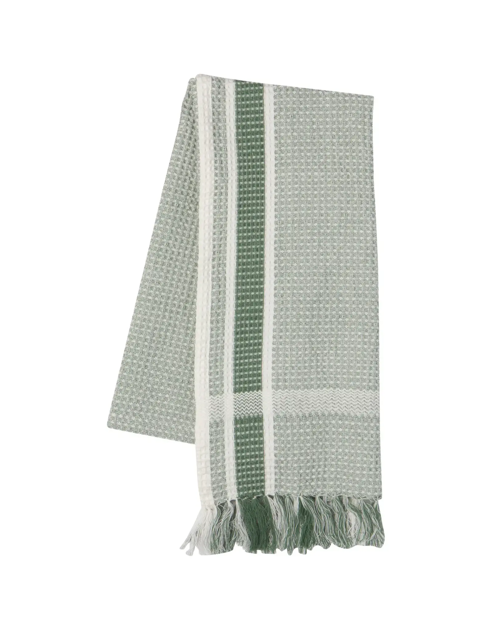 Jade Green Soft Waffle Dishtowel