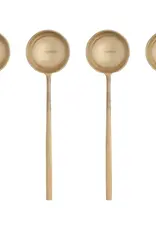 Long Spoons - Gold Set of 4