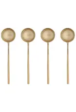 Long Spoons - Gold Set of 4