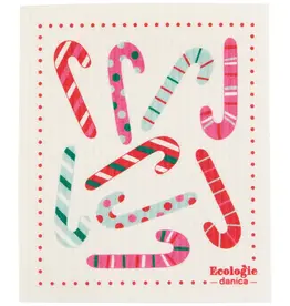 Merry Mints Christmas Swedish Dishcloth