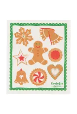 Holiday Cookies Swedish Dishcloth