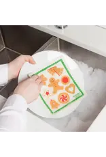 Holiday Cookies Swedish Dishcloth