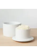 Matte White Butter Crock