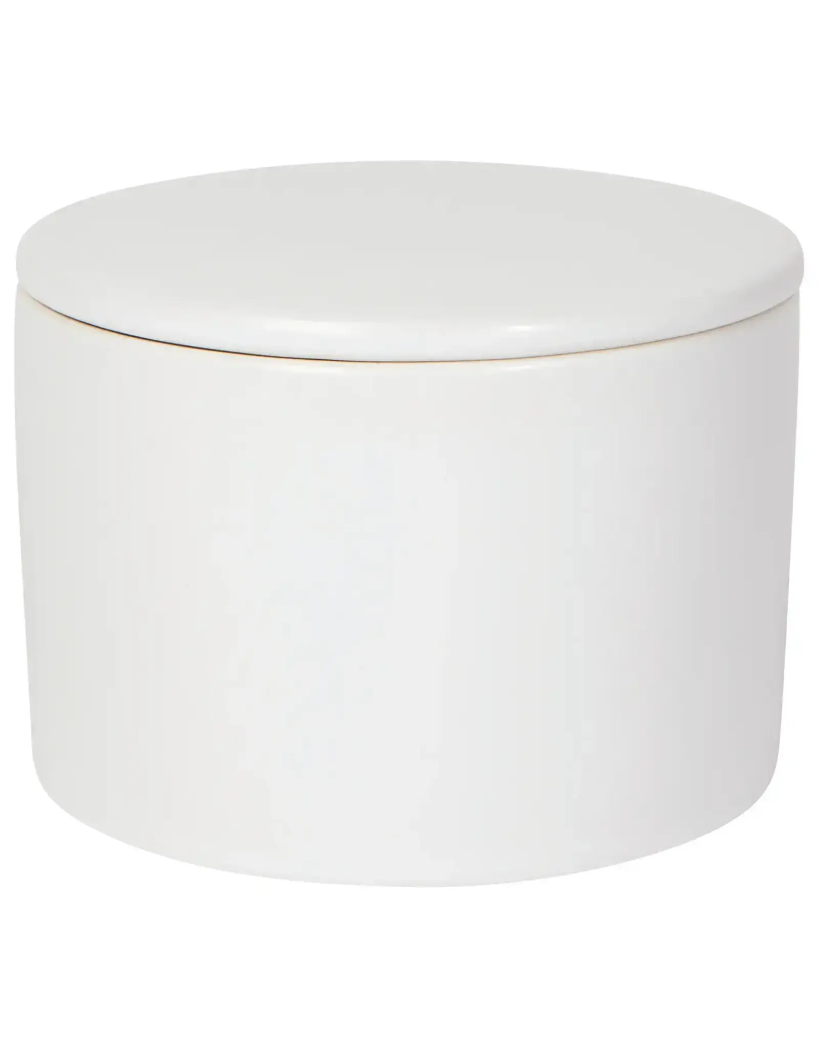 Matte White Butter Crock