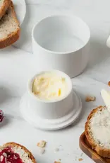 Matte White Butter Crock