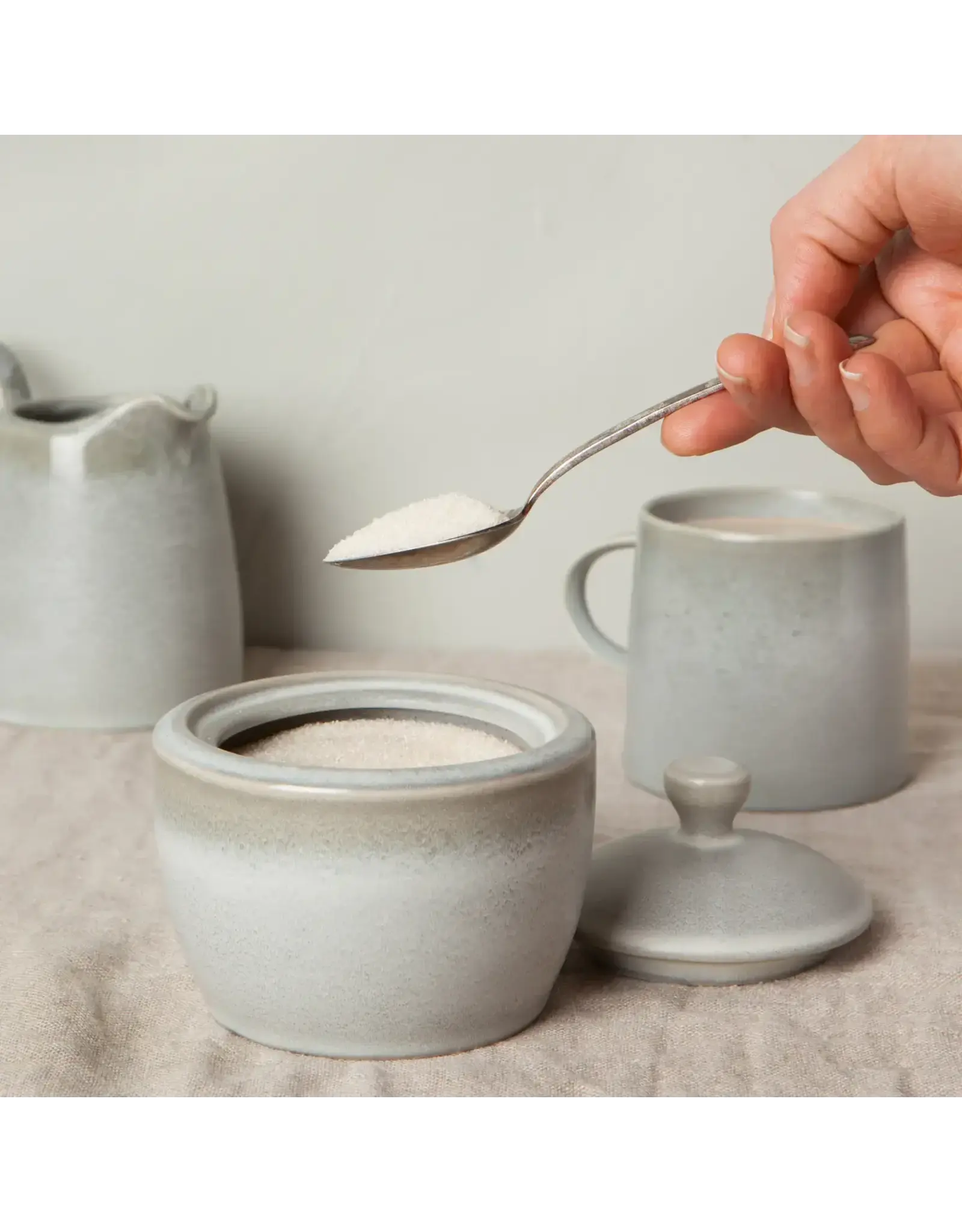 Aquarius Sage Sugar Pot