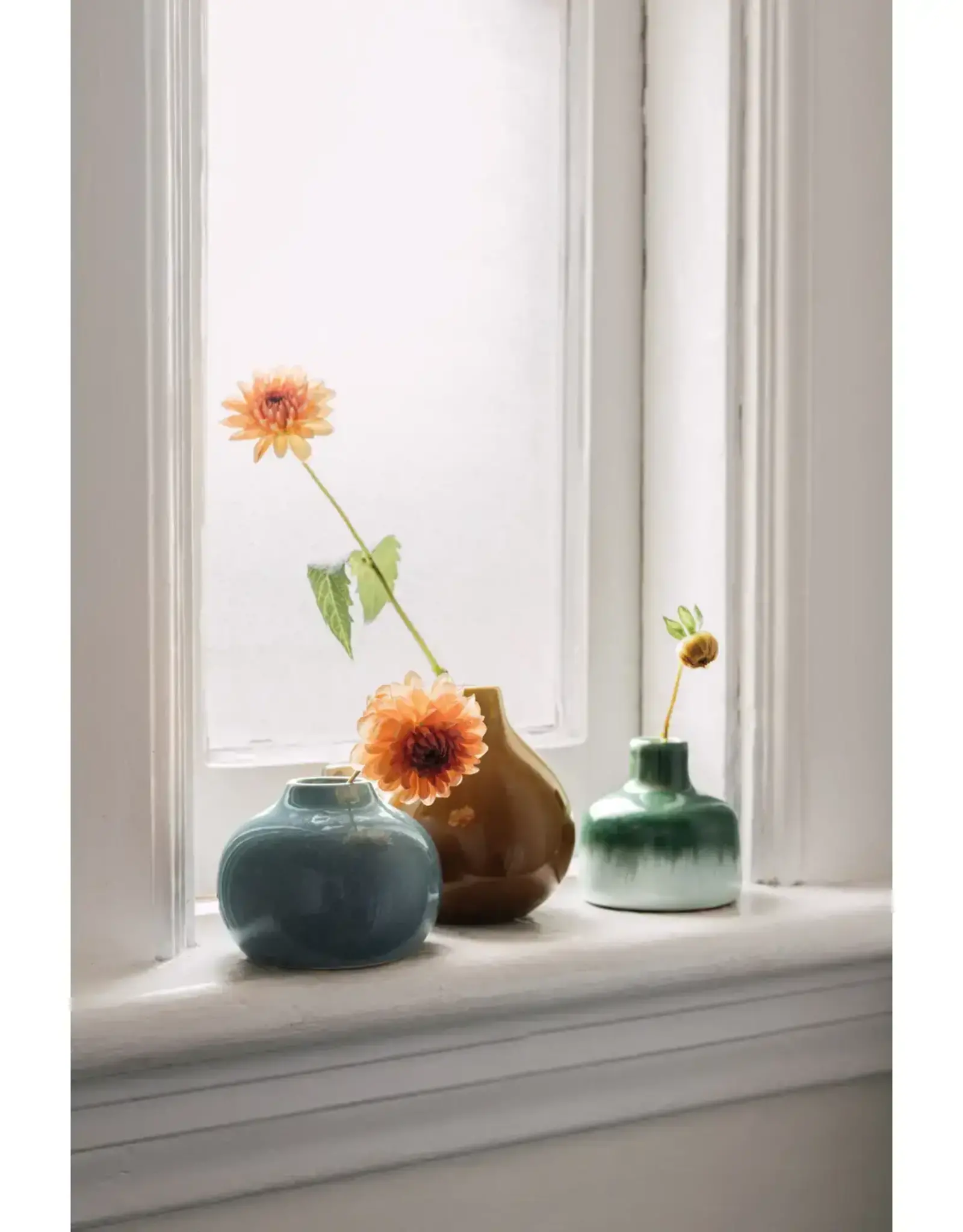 Heirloom Fir Ceramic Bud Vase