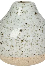 Heirloom Fleck Ceramic Bud Vase
