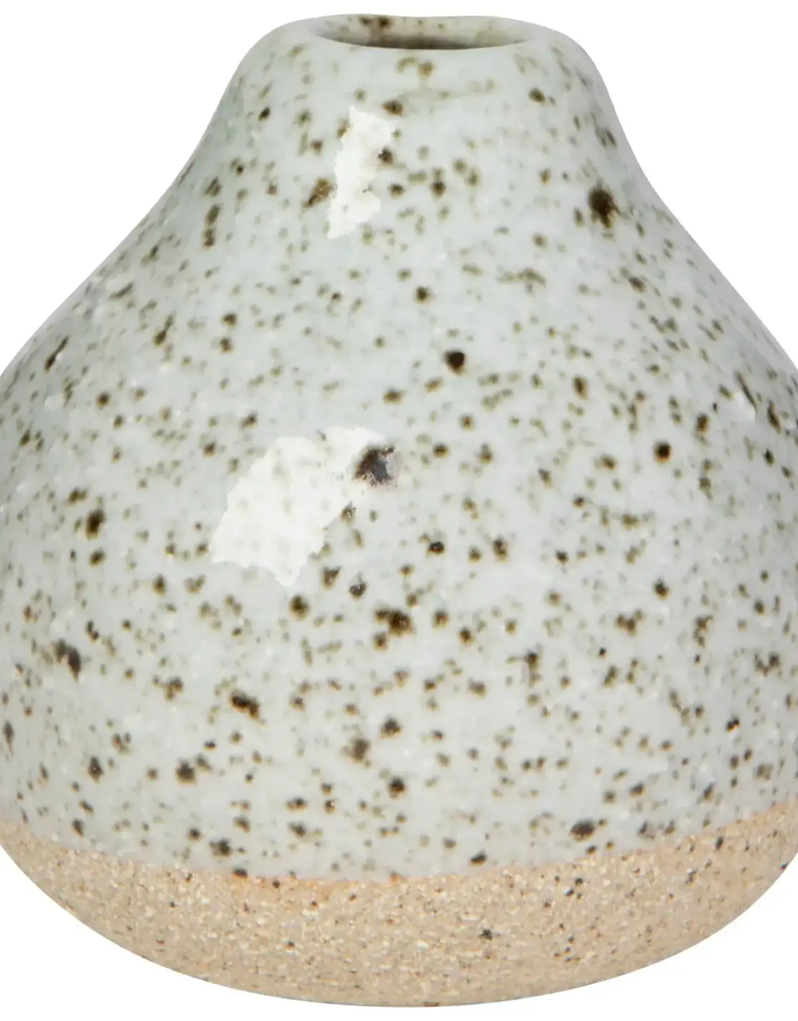 Heirloom Fleck Ceramic Bud Vase