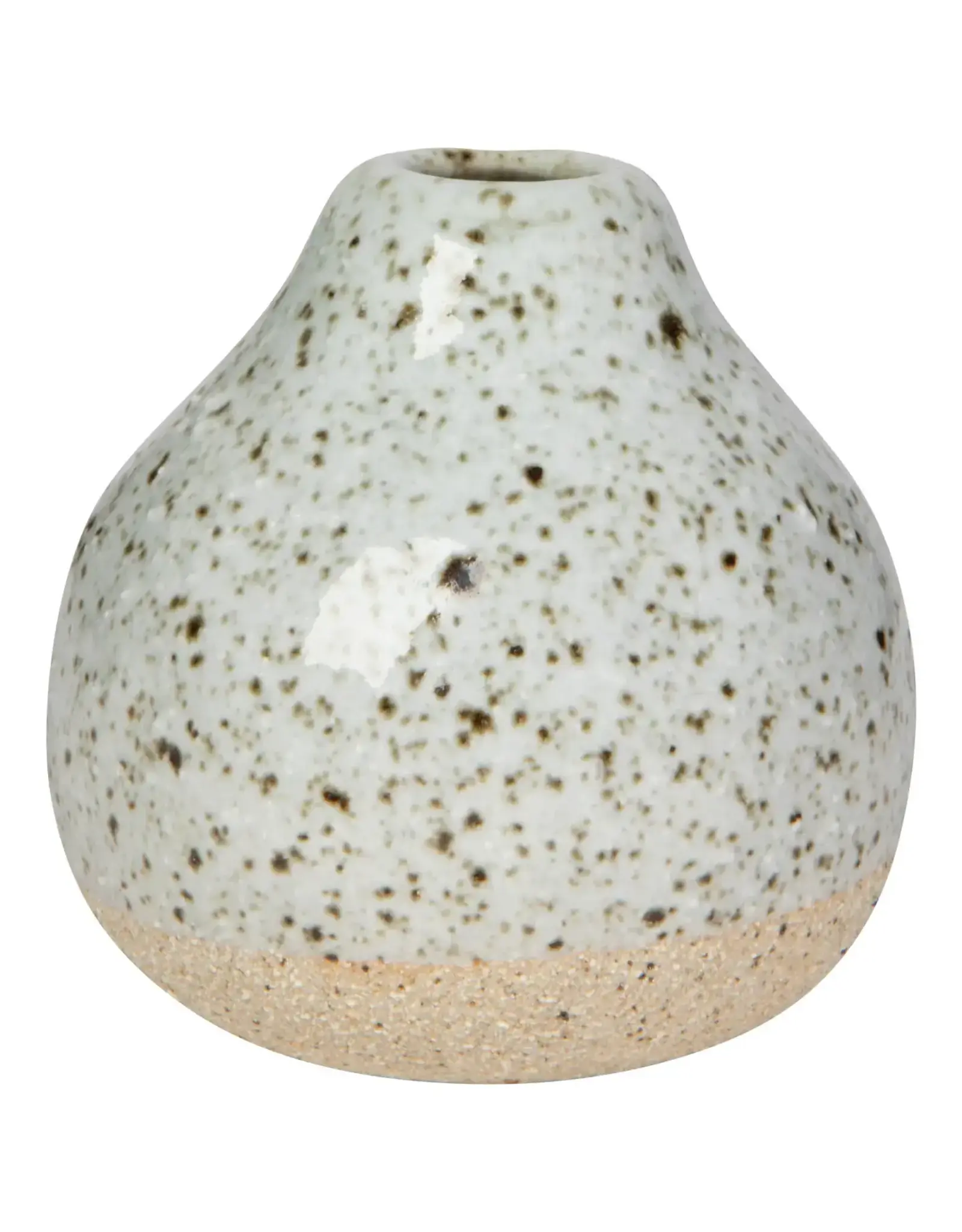Heirloom Fleck Ceramic Bud Vase