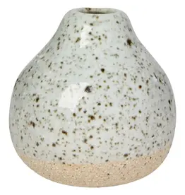 Heirloom Fleck Ceramic Bud Vase