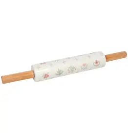 Camellia Stoneware Rolling Pin