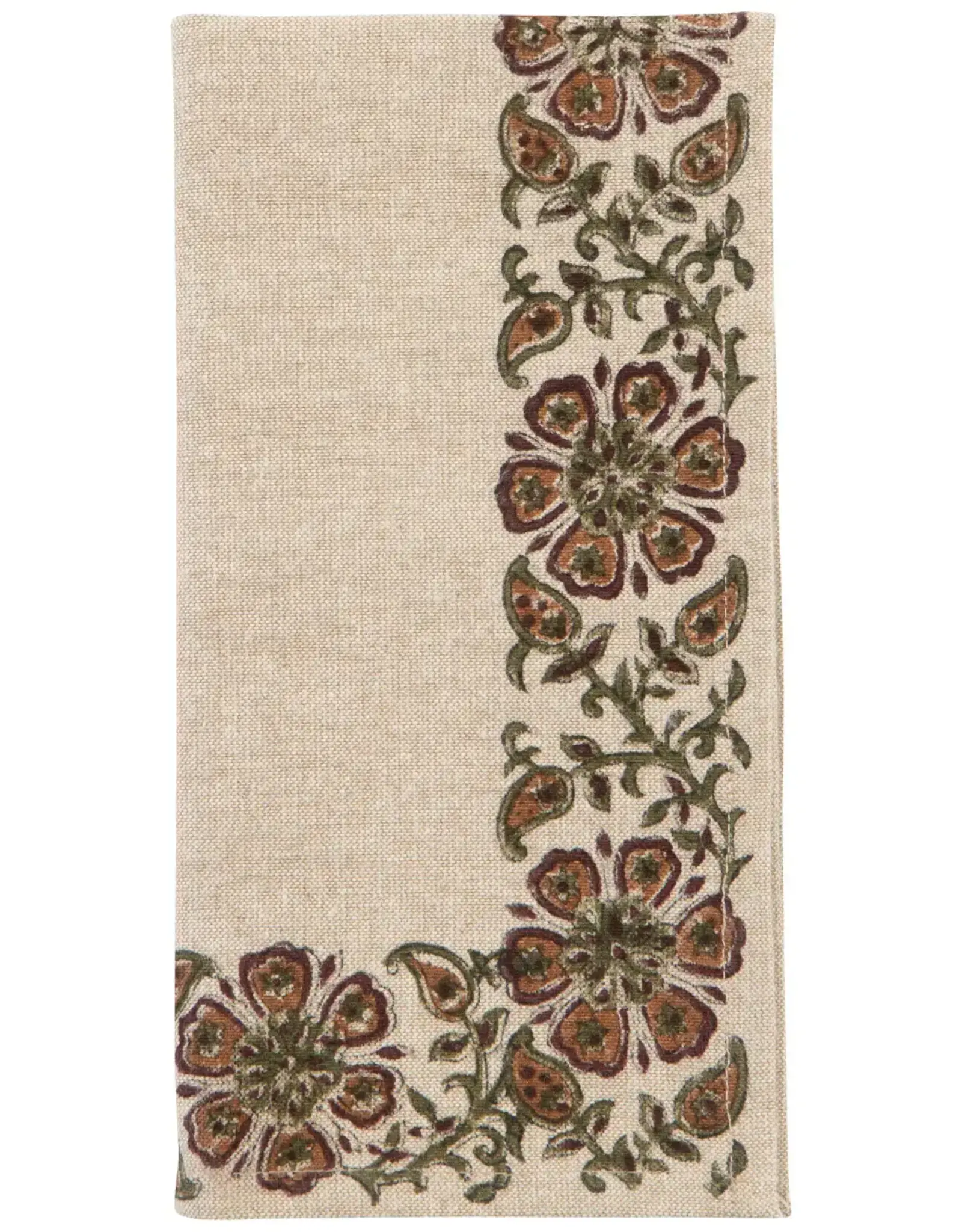 Heirloom Elysian Block Print Napkins Set of 4