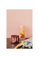 Plume Glass Tea Infuser Bottle