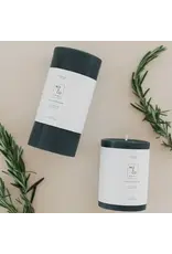 Forest Green 100% Beeswax Pillar Candle