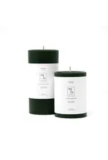 Forest Green 100% Beeswax Pillar Candle